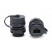 ODVA RJ45-M21 CAT.6 RJ45直通面板插座+防水蓋 M21圓形rj45防水連接器工業乙太網橋接器 防水插頭網路防水接頭